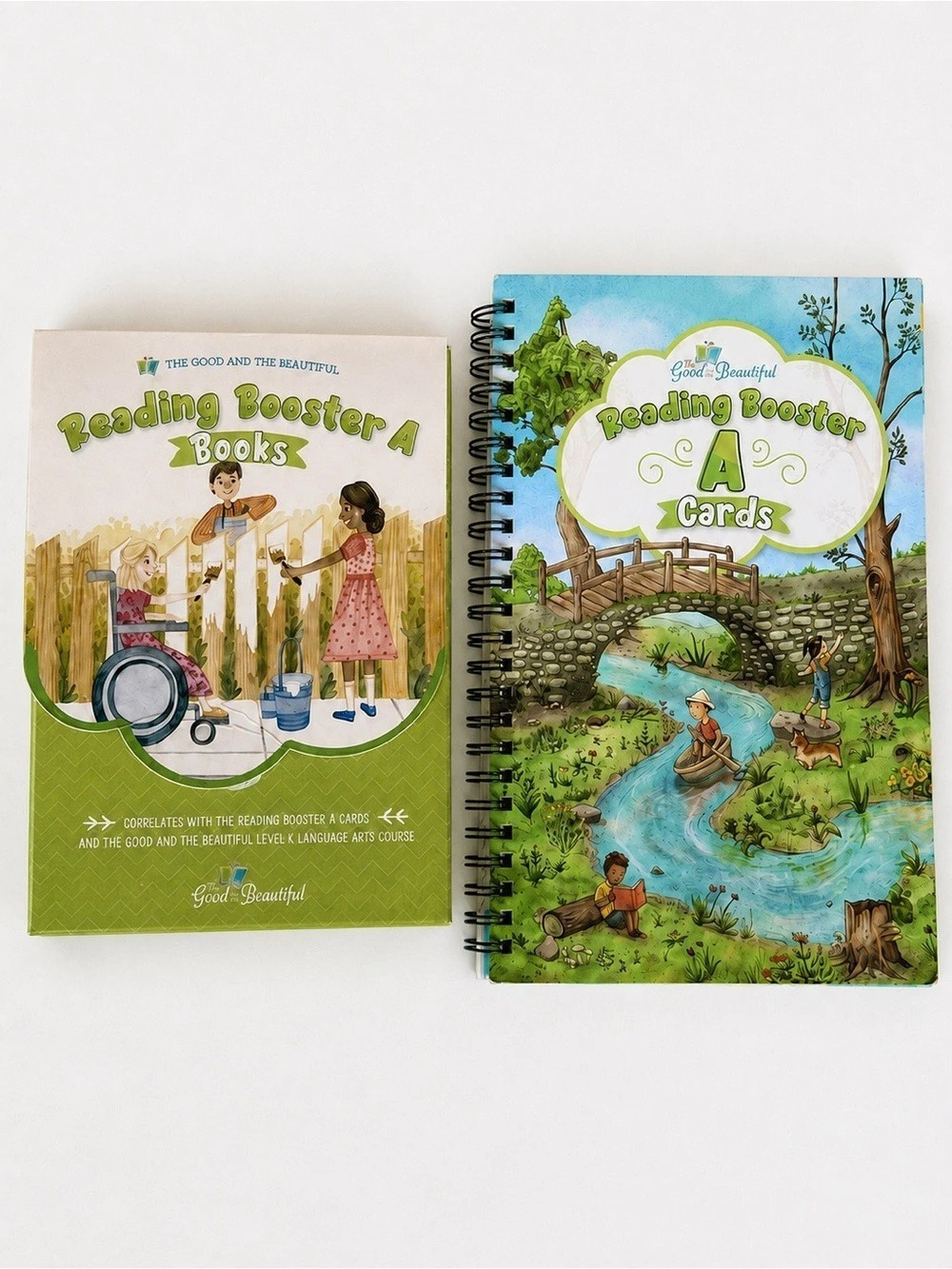 The Good and the Beautiful Reading Booster A Books & Cards Complete Set Level K
